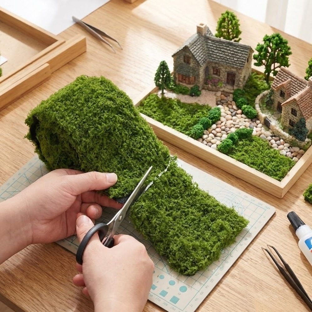 Terrarium Moss Art - Tapete de Musgo Artificial, Caminho de
