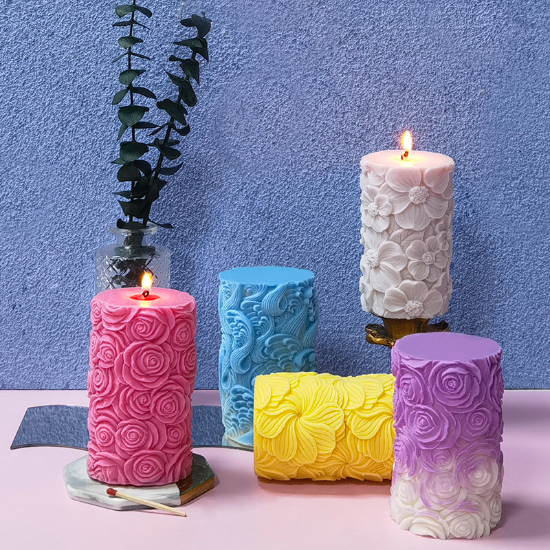 Resin Ocean Wave Mold - Molde de Silicone para Vela Aromática