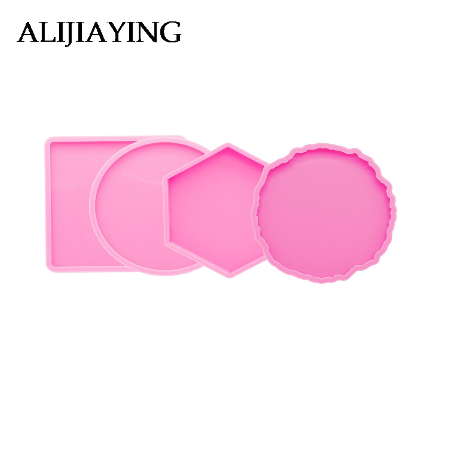 Geode Mold Silicone - DY0278 suavizar Geode porta-copos de silicone