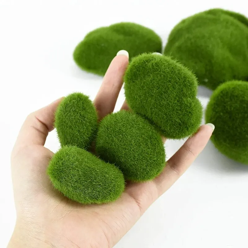 Terrarium Moss Art - 10 pçs simulação musgo pedra artificial
