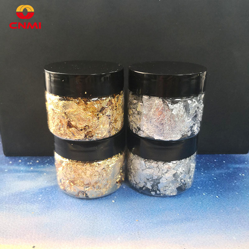 Gold Foil Flakes - 3g flocos de folha de ouro