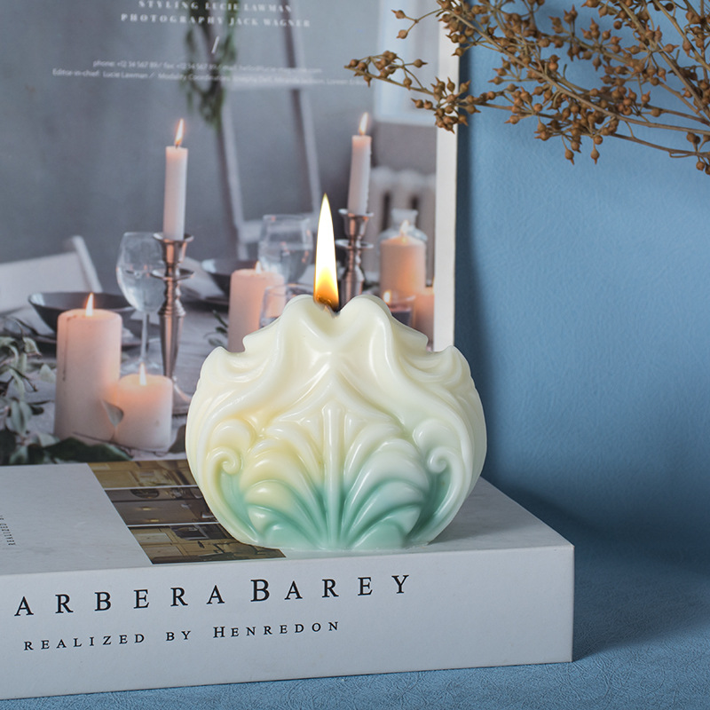 Resin Ocean Wave Mold - Moldes de Silicone para Velas em