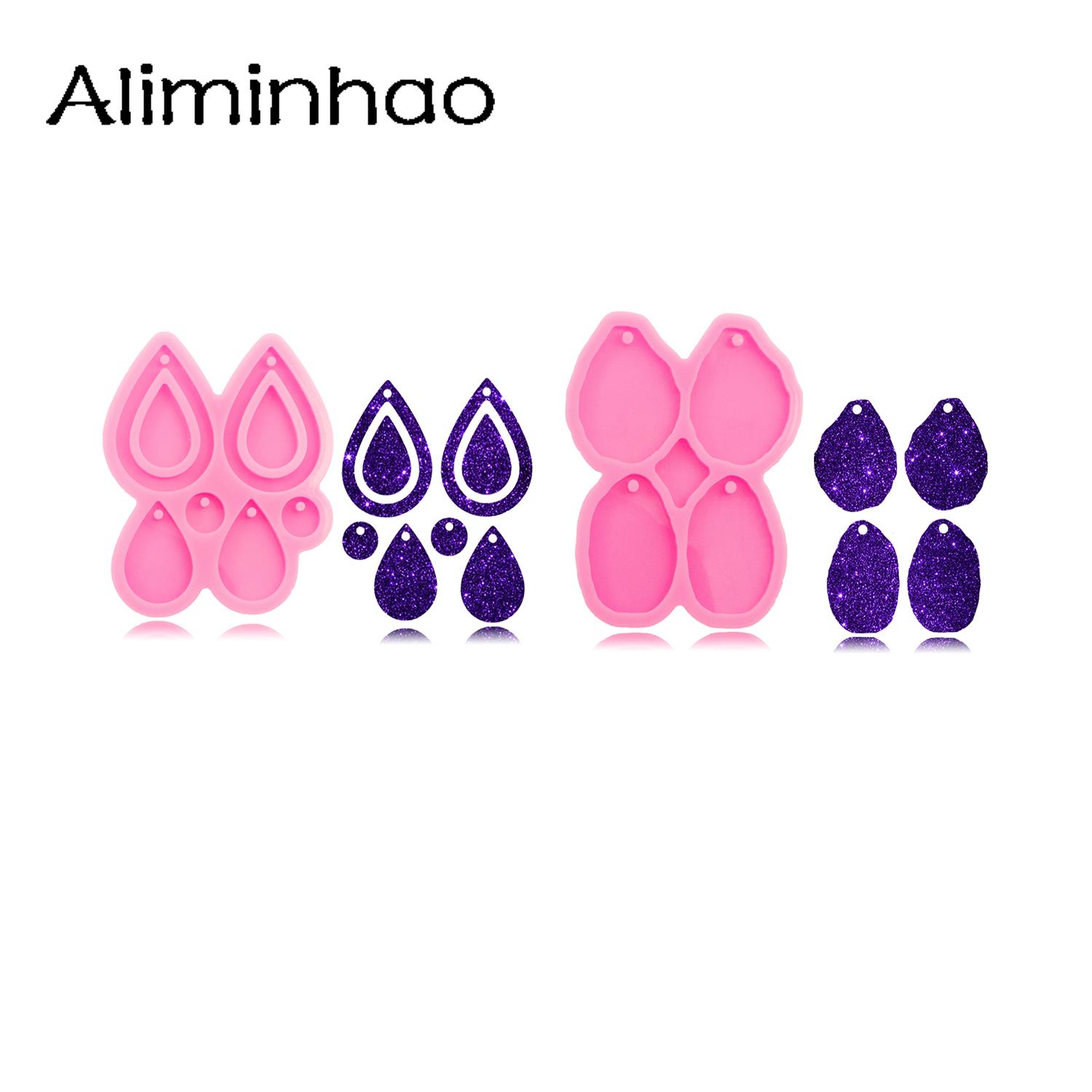 Dy1085 moldes de geodos brilha - Geode Mold Silicone avaliação e preço