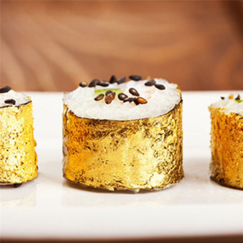 100 folhas de folha de ouro 24 - Gold Foil Flakes avaliação e preço