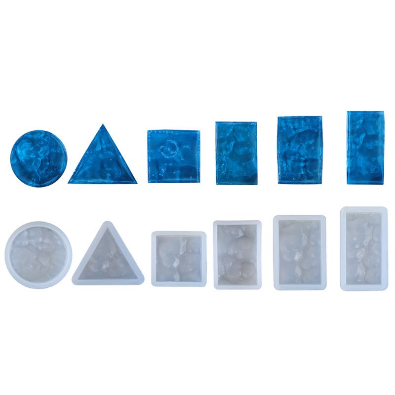 Conjunto de 4 Moldes de Resina - Resin Ocean Wave Mold avaliação e preço