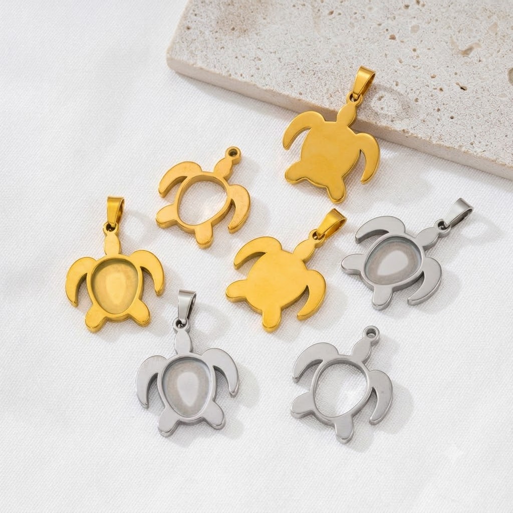 5 peças/lote de bases de caboc - Bezels Set Pendant avaliação e preço