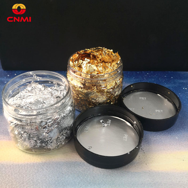 3g flocos de folha de ouro res - Gold Foil Flakes avaliação e preço
