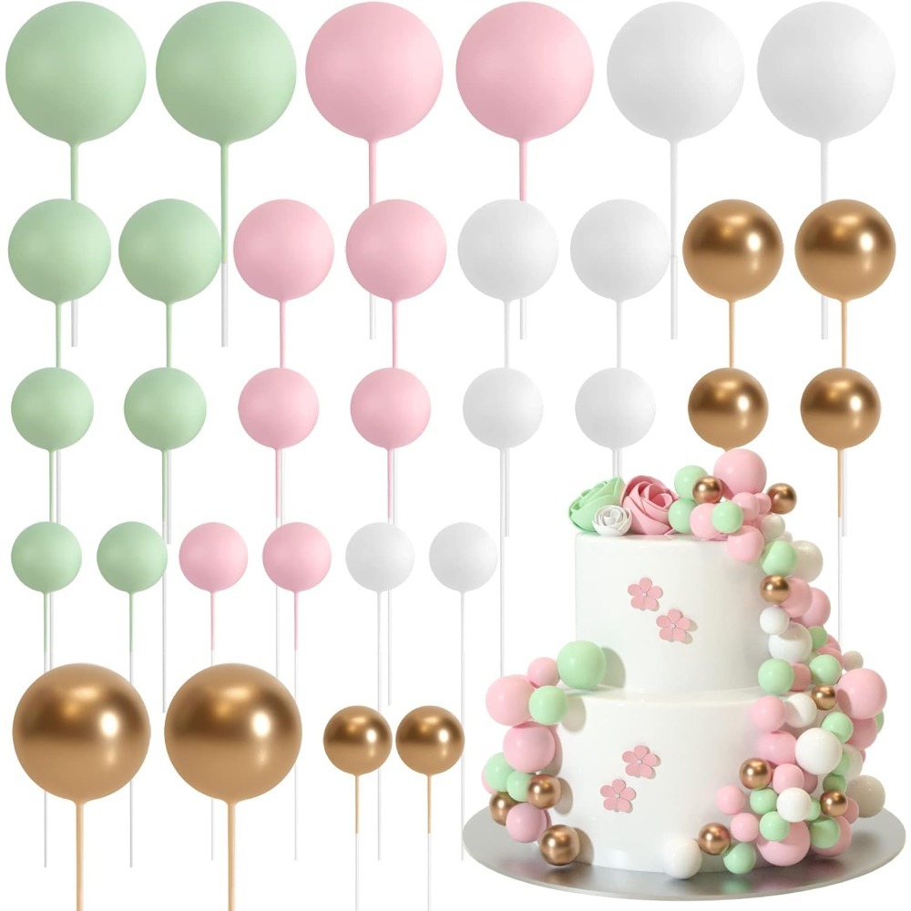 20 pçs bolo de feliz aniversár - Gold Foil Flakes avaliação e preço